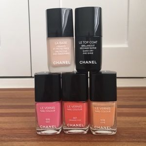 Chanel Nail Color Polish Spring Colors Top Base